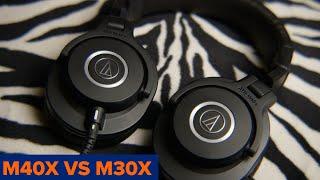 Audio-Technica M40x vs M30x (HEAD TO HEAD)