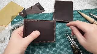 Зажим для Денег из Кожи своими руками || Money Clip DIY