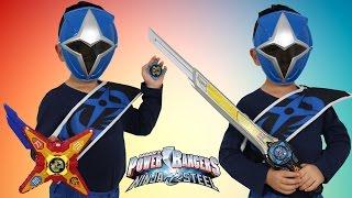 Ninja Steel Blue Ranger  Power Star Morph And Ninja Star Blade Morph CKN