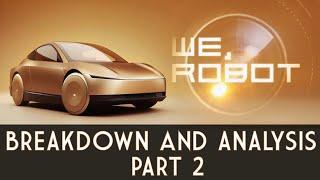 Tesla 'We Robot' Breakdown and Analysis - Part 2/Finale