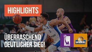 Überraschend deutlicher Sieg! BG Göttingen - SKYLINERS Frankfurt - BBL Highlights