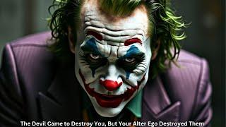 The Devil Came to Destroy You, But Your Alter Ego Destroyed Them Joker Speech (Powerful)