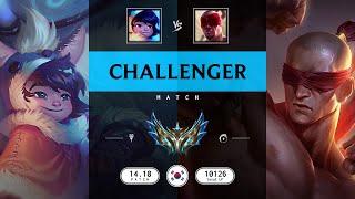 Challenger Match: Over 10.000 LP - KR server Patch 14.18