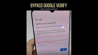 3 Steps Bypass Google Account Verification After Reset 2024 - iToolab #shorts