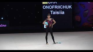 Taisiia Onofriichuk Clubs Final 29,900  - Grand-Prix "Miss Valentine 2025"