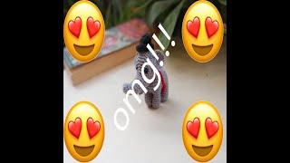 Mini Amigurumi elephant - amigurumi elephant - crochet elephant