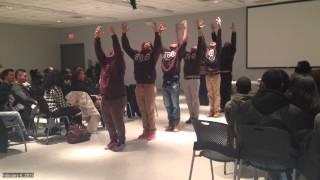 Lambda Theta Phi Eta Chapter Salute - Multicultural Showcase 2015