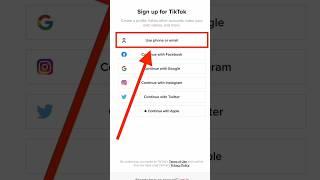 tiktok account create 2023 ||