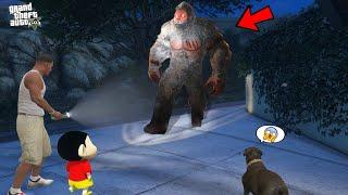 Franklin Found Bigfoot in GTA 5 !