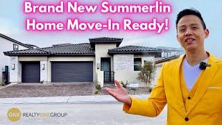 Brand New Summerlin Las Vegas Single Story Home Move-In