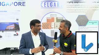 gyaniki with Celgard at Auto Expo 2023