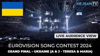 Eurovision 2024 - Grand Final Live Show:  Ukraine, alyona alyona & Jerry Heil - Teresa & Maria