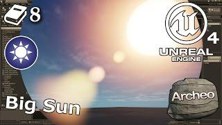 Unreal Engine 4 Guide - Big sun, custom sky