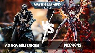 Death Korps of Krieg vs Necrons / Warhammer 40,000 Battle Report