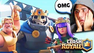 REAZIONE alle NUOVE CARTE CAMPIONI di CLASH ROYALE!