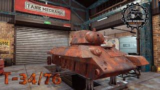 Restoration T-34/76 - Tank Mechanic Simulator