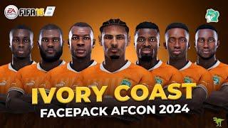 MEGAFACEPACK IVORY COAST NATIONAL TEAM UPDATED 2024