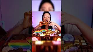 Chocolate Chaos Begins! Melting Brownies & Sticky Fingers  #asmr #eating #food #mukbang