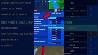 BEST CHAPTER 4 FORTNITE SETTINGS! MAX FPS!!