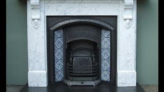 Fireplace With Marble Surround