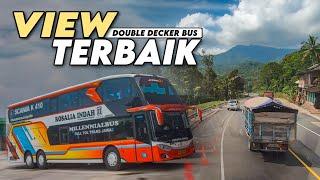 BUS TINGKAT INI RUTENYA LAIN DARI YANG LAIN | Rosalia Indah Double Decker Jogja - Jakarta Pagi #1