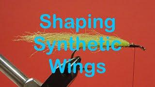 Beginner's Fly Tying Series: Tricks & Troubles: Shaping Synthetic Hair Wings