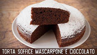 SOFT MASCARPONE AND CHOCOLATE CAKE - Easy Recipe by Benedetta