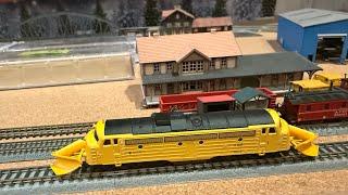 Marklin 88362 NOHAB Diesel Locomotive w/Snowplows Test Run at z.scale.hobo 12.28.2024 ️