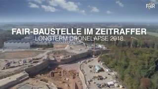 FAIR-Baustelle im Zeitraffer - Longterm Dronelapse