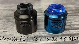 Сравнение Wotofo Profile RDA и Profile 1.5 RDA.Лучшие дрипки на сетке?