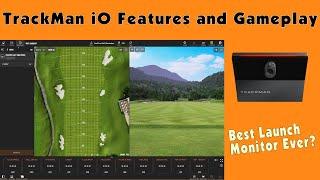 Trackman iO Home Golf Simulator Features and Gameplay