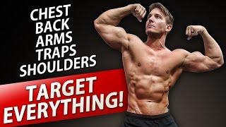 UPPER BODY DUMBBELL WORKOUT! | BUILD AN AMAZING UPPER BODY AT HOME!