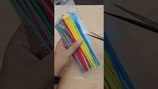 Smart Way to Open Zip Tie Pack - No more mess! #shorts #handytrix #lifehack