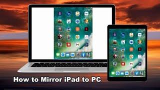 How to Mirror iPad to PC | iPadOS 14 Supported