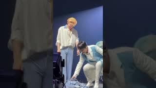 Jongho's meltdown after Mingi's sexiness represents us all... #mingi #songmingi #ateez #jongho