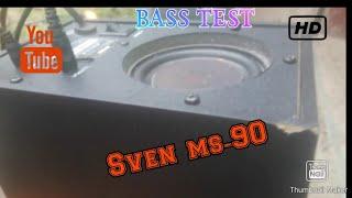 Bass test  Sven ms-90  100 %