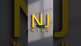 Art king NILU LOGO DRAW #logo #art #ytshorts @MVK-Art