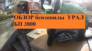 Обзор бензопилы УРАЛ БП 3800