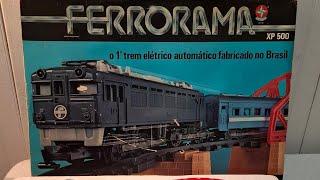 Desembalagem de Ferrorama Estrela XP 500