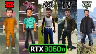 RTX 3060 Ti | GTA Franchise (3D Games) - III, VC, SA, IV, V, Remasters