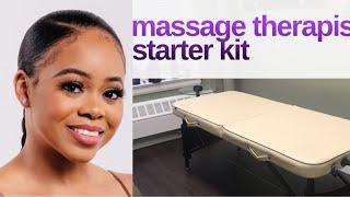 Massage Therapist Starter Kit | Budget Friendly