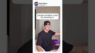 Komik İnstagram Yorumları | Yatağa girince kız arkadaşım... #komedi #komik #mizah #shorts