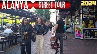 alanya street tour 2024 november ! alanya walking tour ! alanya antalya turkey travel turkey holiday