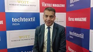 Raj Manek, Executive Director, Messe Frankfurt Asia Holdings Ltd interview at Techtextil India 2021