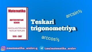 Teskari trigonometriya. Oq to'plam (1996 - 2007)