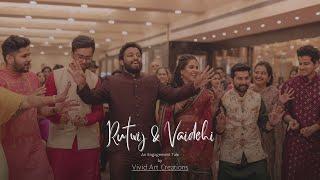 Rutwij & Vaidehi | Best Engagement Cinematic video | Vivid Art Creations | 2022 |