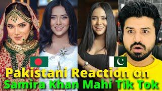 Pakistani React on Bangladeshi Samira Khan Mahi TIK TOK VIDEOS | Hate Story Natok | Reaction Vlogger