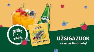 Užsigazuok vasaros limonadą - Mashie x Perrier