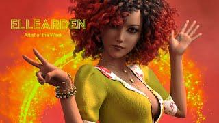 Renderosity Magazine Artist of the Week - ELLEARDEN