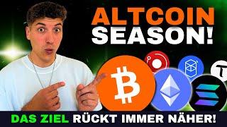 Altcoins dominieren Bitcoin! Die GIGANTISCHE Altcoin Season ist zum Greifen nah! 